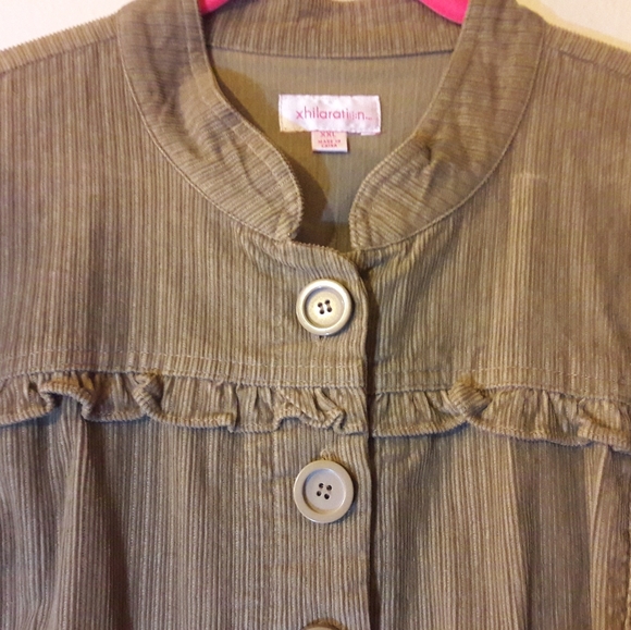 🦋 2 for $20 Corduroy Button Down Blazer Jacket - Picture 4 of 6